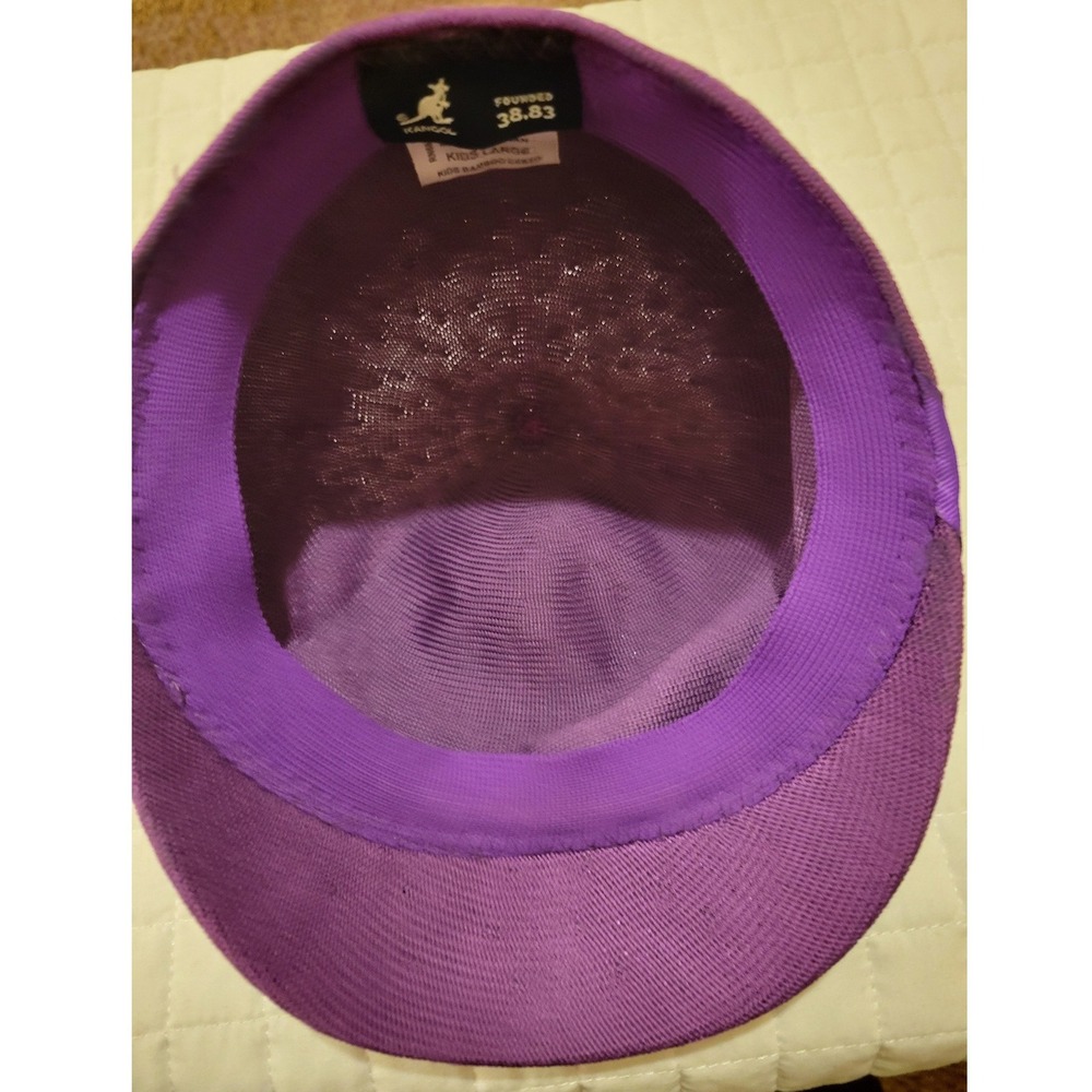 Kangol Kids Large Purple Bamboo Deeto Cute Girlhoodcore Romantic Winter Fun Love - Picture 5 of 13